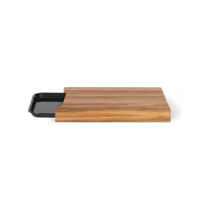 Snijplank - LIVOO - MES155 - FSC acaciahout - 36,5 x 27,5 cm - Uitneembare lekbak