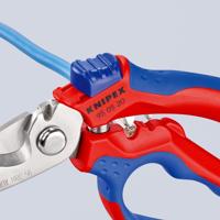 Knipex Elektriciens-/ambachtsschaar | lengte 160 mm meercomponenten-mantels | 1 stuk - 95 05 20 SB - 95 05 20 SB - thumbnail