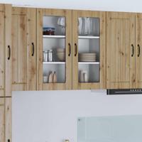 Keukenkast Artisan Eiken 80 x 31 x 80 cm Bewerkt hout - thumbnail