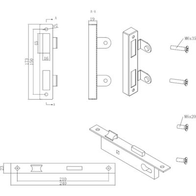 Siena Garden 614880 Handgreepset 1 stuk(s)