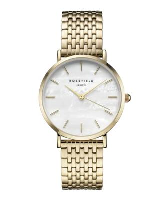 Rosefield The Upper East Side Quartz Polshorloge Vrouw Goud