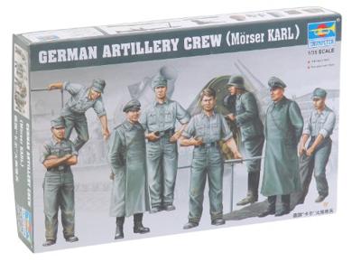 Trumpeter 1/35 Deutsche Artillerie Besatzung für Mörser Karl Trumpeter 1/35 Deutsche Artillerie Besatzung für Mörser Karl