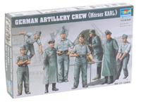 Trumpeter 1/35 Deutsche Artillerie Besatzung für Mörser Karl - thumbnail