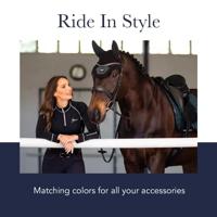 Le Mieux Ultra Mesh Beenbeschermers achter blauw maat:l - thumbnail