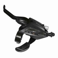 Shimano versteller (links) met remhendel 3 speed st-ef500-4 4 vingers zwart - thumbnail