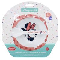 Serviesset ThermoBaby Minnie Microwave Meal Set Bowl + Spoon - thumbnail