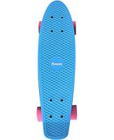 Skateboard old school retro sky blue - thumbnail