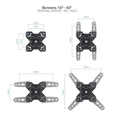 Schermtafel Support TooQ LP1343TN-B - thumbnail