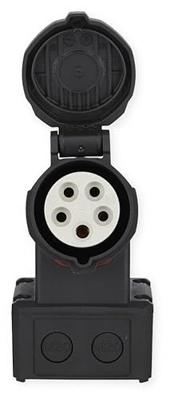 Walther Werke FW112506CC CEE-wandcontactdoos 16 A 5-polig 230 V, 400 V 1 stuk(s)