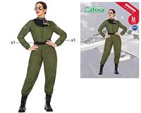 Kostuums voor Volwassenen Th3 Party Groen (2 Onderdelen) - Maat: XL - Maat: XL - thumbnail