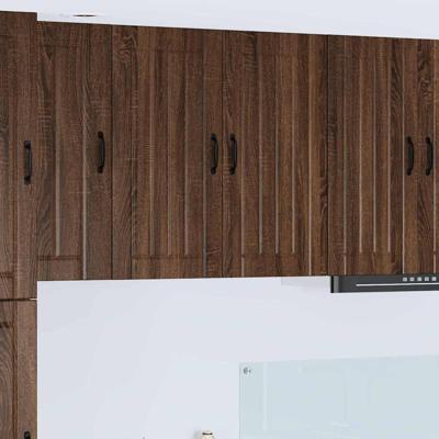 Keukenkast aan de muur Bruin Eiken 80 x 31 x 80 cm Bewerkt hout Keukenkast aan de muur Bruin Eiken 80 x 31 x 80 cm Bewerkt hout