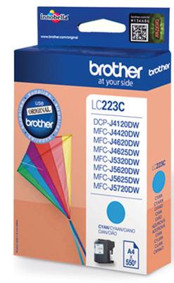 Originele inktcartridge Brother LC223CBP Cyaan