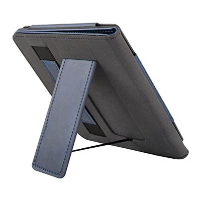Lunso - Luxe sleepcover stand hoes - Kobo Sage (8 inch) - Blauw Lunso - Luxe sleepcover stand hoes - Kobo Sage (8 inch) - Blauw