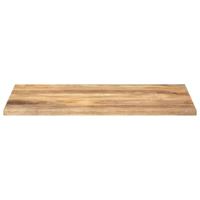 Tafelblad rechthoekig 110x60x3,8 cm massief mangohout - thumbnail
