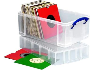 Opbergbox really useful 9l xl 395x255x205mm tr wt Opbergbox really useful 9l xl 395x255x205mm tr wt