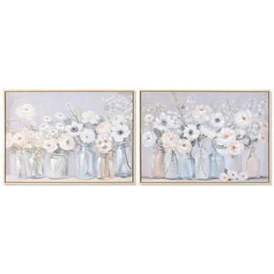 Canvas Home ESPRIT polyestyreen Canvas 70 x 3,5 x 50 cm