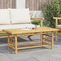 Salontafel 110x55x45 cm bamboe - thumbnail