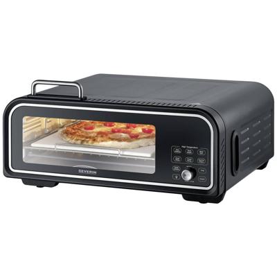SEVERIN pizzaoven - PG8575 - Pizzasteen diameter 29cm - Capaciteit 18L - 2000W