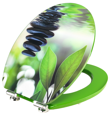 Cornat Wc-Bril Acrylaat Black Stone Sc Gr - KSDSC321