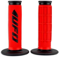 UFO PLAST rubber handvat "challenger rubber grip challenger black/red - thumbnail