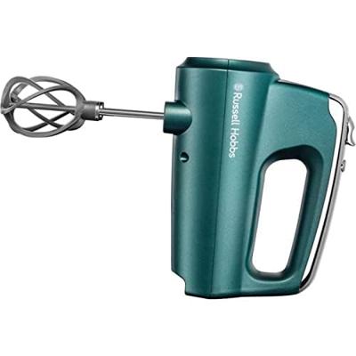 Russell Hobbs 25891-56 Wervelmixer, 5 snelheden, Turbofunctie, 1 paar Propeller, Kneder, Whisk Mixers - Turquoise