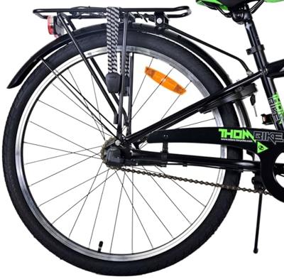 Volare thombike kinderfiets - jongens - 24 inch - groen zwart - 3 versnellingen