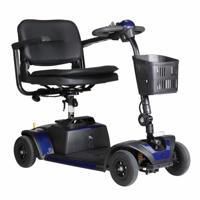 Scootmobiel Xena 4 | Excel | Compact & Demontabel | Met luchtbanden & vering | Kleine scoormobiel | Kleur: Blauw | 06030362 - thumbnail