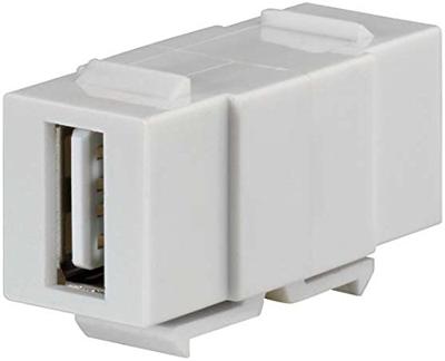 Rutenbeck KMK-USB rw 17010651 Adapter, Koppeling, dubbel 1 stuk(s)