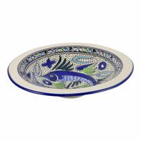 Serveerschaal Keramiek Aqua Vis Small - thumbnail