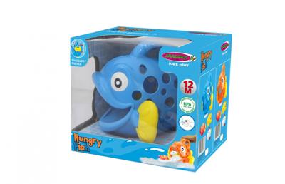 JAMARA badspeelgoed Hungry Fish blauw junior 23 x 23 x 20 cm JAMARA badspeelgoed Hungry Fish blauw junior 23 x 23 x 20 cm