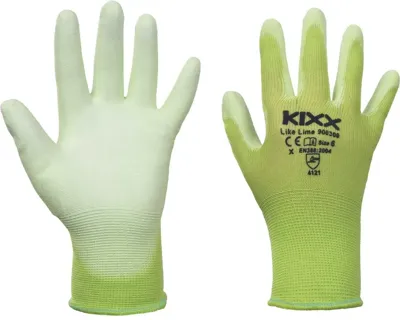 KIXX Tuinhandschoen Like Lime Maat 10 KIXX Tuinhandschoen Like Lime Maat 10