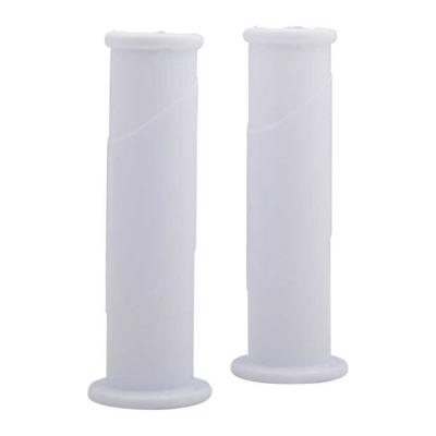 Handvat rond, WIT (set van 2)