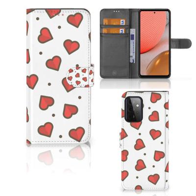 Samsung Galaxy A72 | Telefoon Hoesje | Hearts Samsung Galaxy A72 | Telefoon Hoesje | Hearts