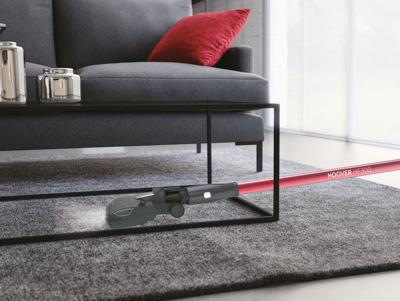 Draadloze steelstofzuiger - HOOVER HF322TH - 22V-voeding - 40 min. gebruiksduur - 0,7L-stofreservoir - Zwart/Rood Draadloze steelstofzuiger - HOOVER HF322TH - 22V-voeding - 40 min. gebruiksduur - 0,7L-stofreservoir - Zwart/Rood