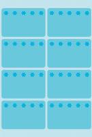 Etiket HERMA 3773 26x40mm diepvries blauw 48stuks - thumbnail