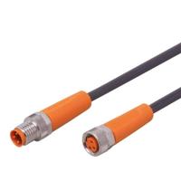 ifm Electronic EVC268 Verbindingskabel Aantal polen (sensoren): 3, 3 Stekker, recht, Bus, recht 2 m 1 stuk(s) - thumbnail
