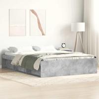 Bedframe betongrijs 120x200 cm - thumbnail