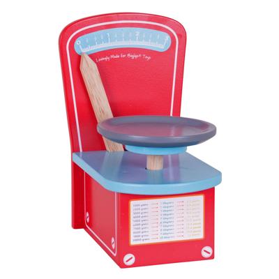 Bigjigs houten weegschaal