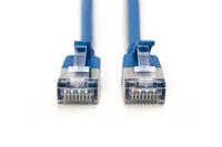 Digitus DK-1632-A-020S-B RJ45 Netwerkkabel, patchkabel CAT 6A F/FTP 2 m Blauw Kleurcodering, Afgeschermd, Meerdradig, Met anti-kniktule 1 stuk(s) - thumbnail