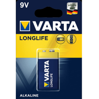 VARTA batterij longlife alkaline lr61 9v - thumbnail