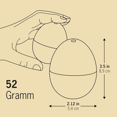 Brutus Kookt PiepEi Eierwekker 80's Hits kunststof 5,5 cm Brutus Kookt PiepEi Eierwekker 80's Hits kunststof 5,5 cm