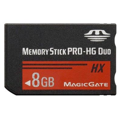 8GB Memory Stick Pro Duo HX geheugenkaart - 30MB/seconde hoge snelheid voor gebruik met de PlayStation Portable (100% echte capaciteit) 8GB Memory Stick Pro Duo HX geheugenkaart - 30MB/seconde hoge snelheid voor gebruik met de PlayStation Portable (100% echte capaciteit)