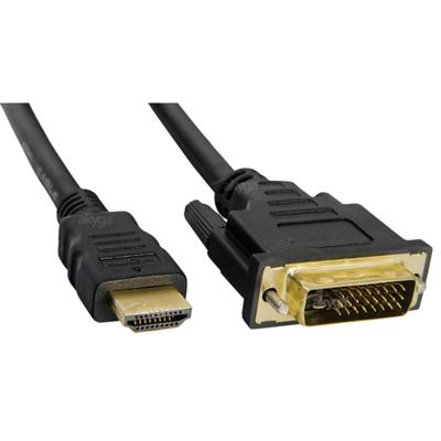 Akyga AK-AV-11 HDMI-kabel Aansluitkabel 1.8 m Zwart