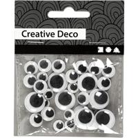 Creativ Company Wiebelogen glow in the dark zelfklevend, 30st. - thumbnail