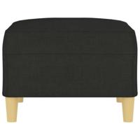 Voetenbank 70x55x41 cm stof zwart - thumbnail