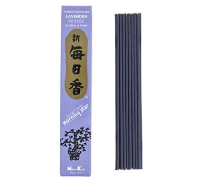 Japanse Lavendel Wierook Morningstar - Set van 50 Stokjes Japanse Lavendel Wierook Morningstar - Set van 50 Stokjes