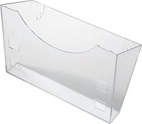 Helit glasklar H6103002 Folderhouder Glas (helder) 1 stuk(s) (b x h x d) 240 x 165 x 105 mm - thumbnail