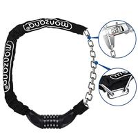 Fietsslot 90cm met cijfercode en sterke ketting - thumbnail