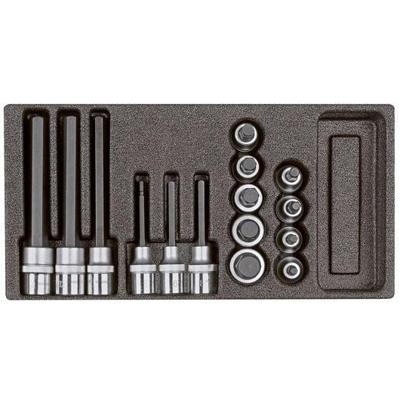 Gedore Dopsleutelschroevendraaiers 1/2” | 2/6 CT-module | 15-dlg - 3301710 Gedore Dopsleutelschroevendraaiers 1/2” | 2/6 CT-module | 15-dlg - 3301710