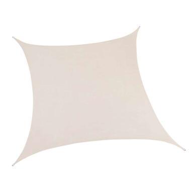 Schaduwdoek vierkant - crème - 300x300